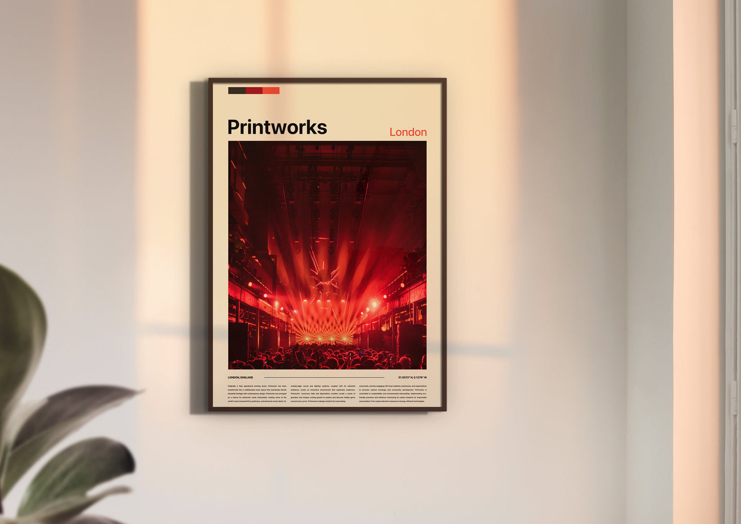 Printworks Nightclub Poster