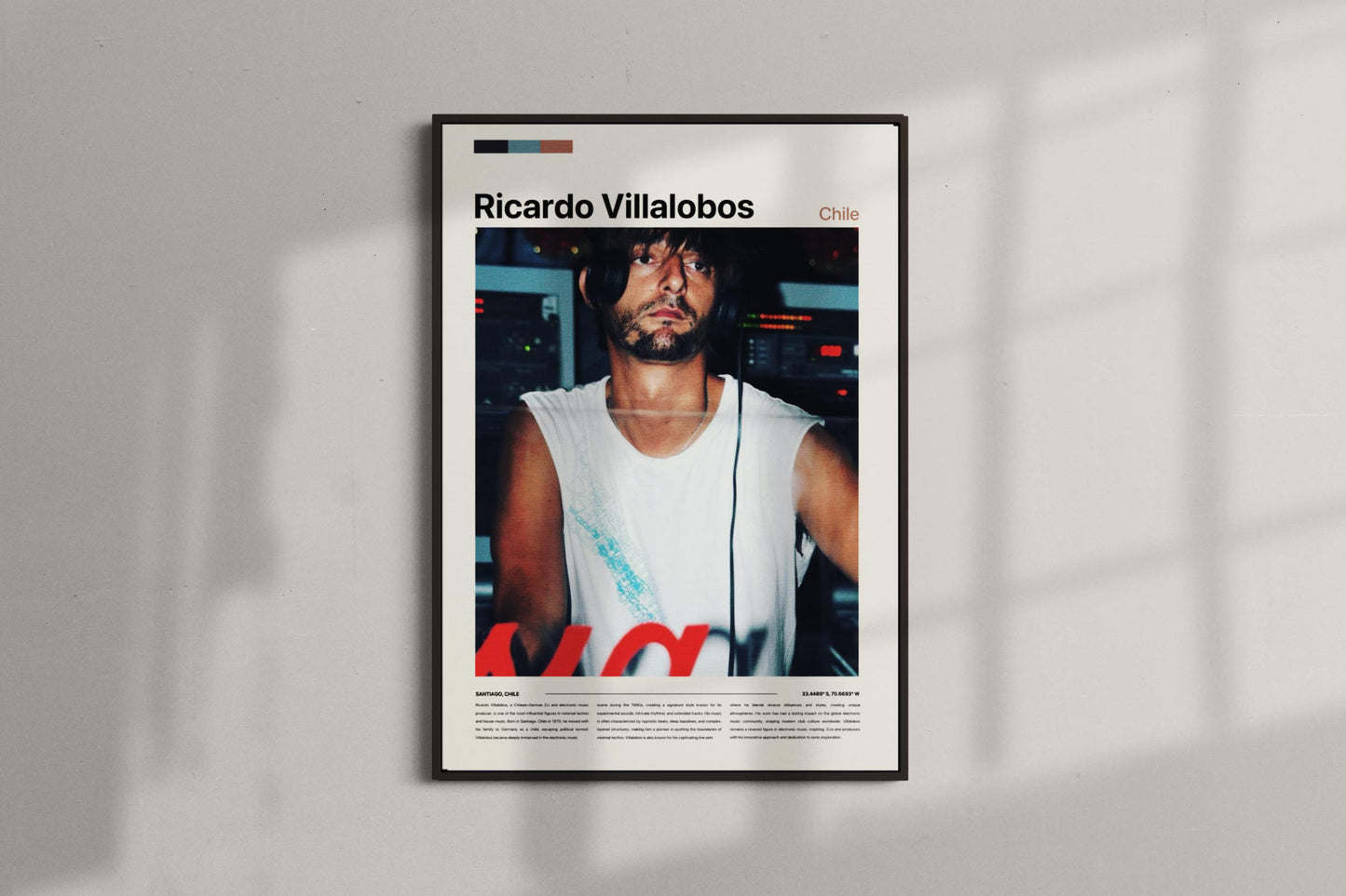 Ricardo Villalobos DJ Poster