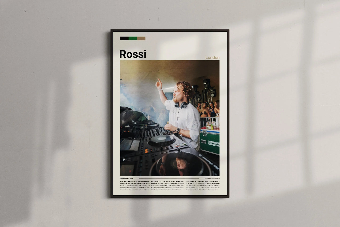 Rossi DJ Poster
