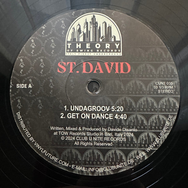 St. David / Mellow Man – Limited Edition Split EP