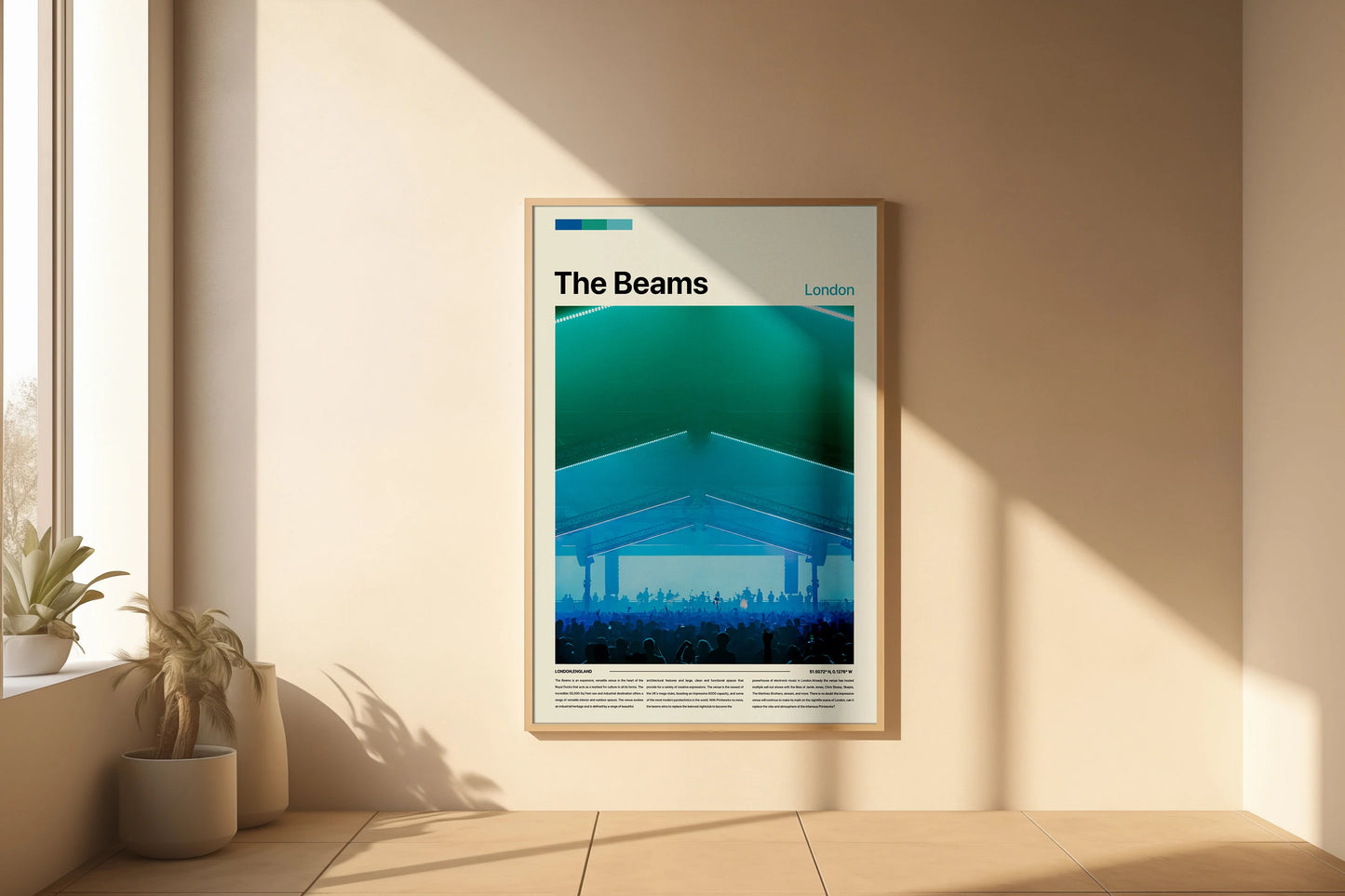The Beams Nightclub Poster