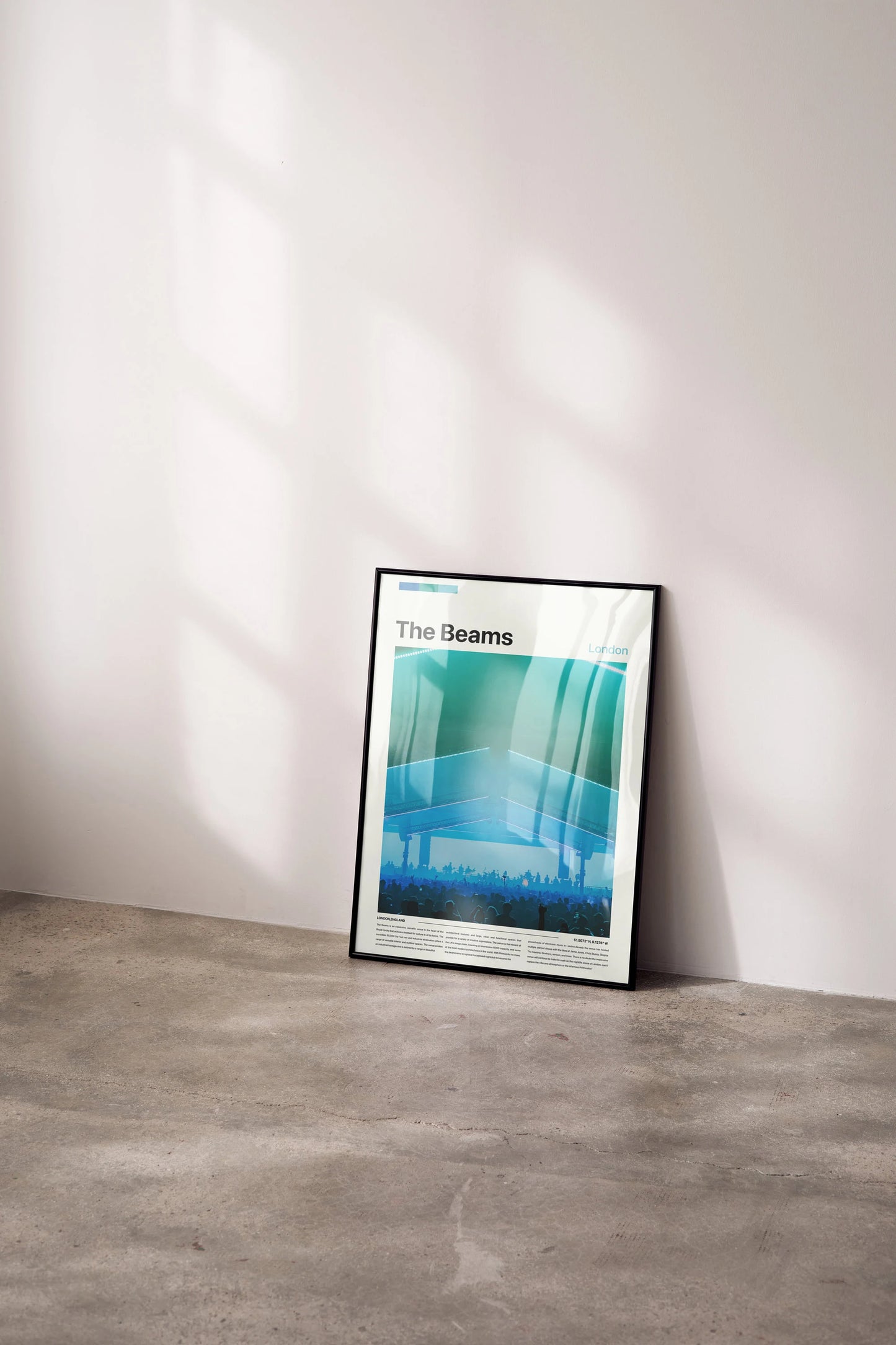 The Beams Nightclub Poster