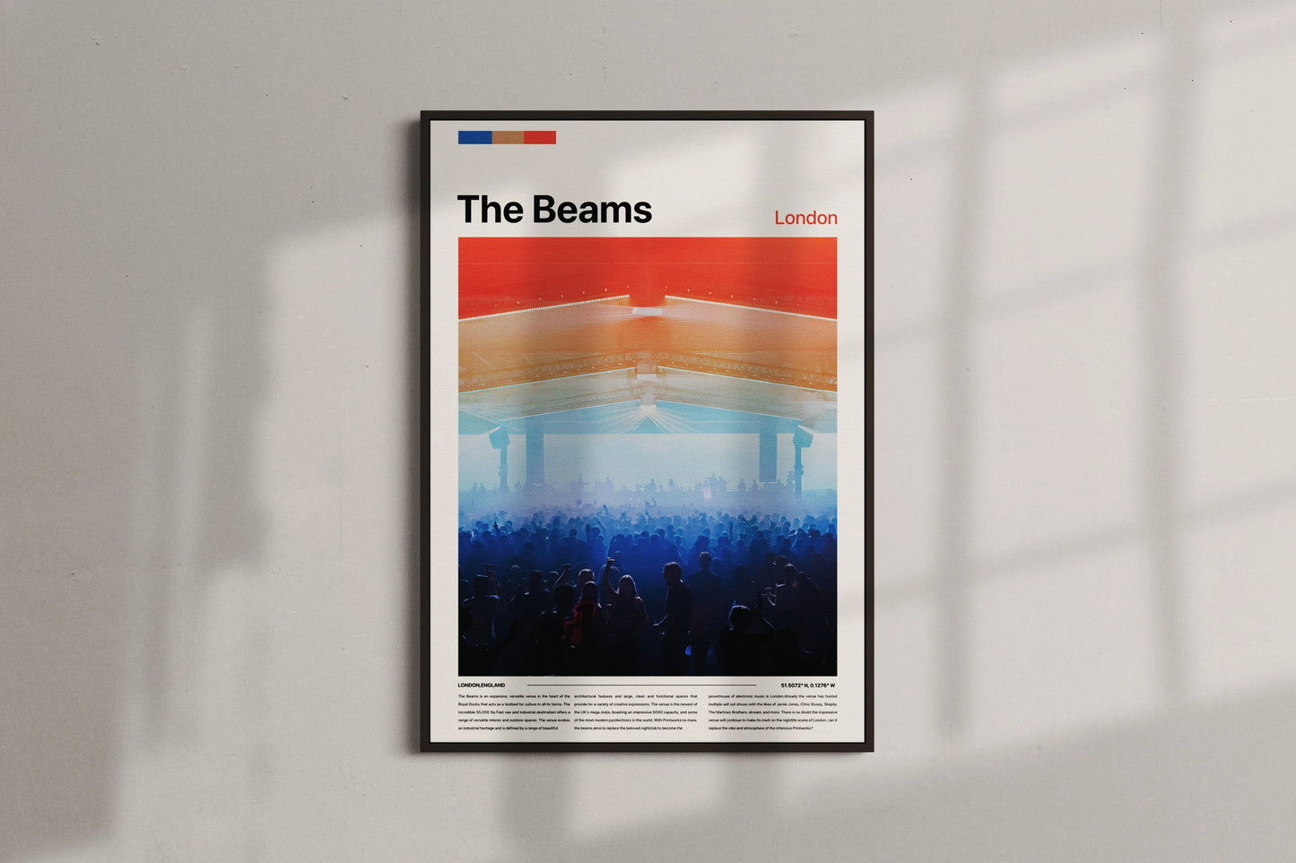 The Beams Nightclub Poster