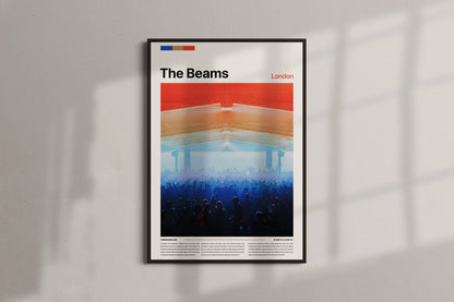 The Beams Nightclub Poster