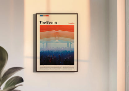 The Beams Nightclub Poster