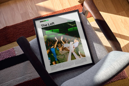 The Loft Nightclub Poster