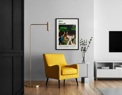 The Loft Nightclub Poster