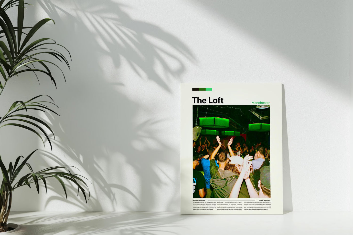 The Loft Nightclub Poster