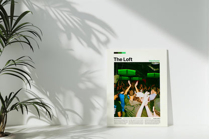 The Loft Nightclub Poster