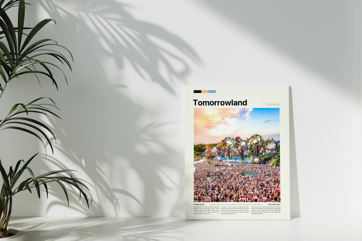 Tomorrowland festival Poster