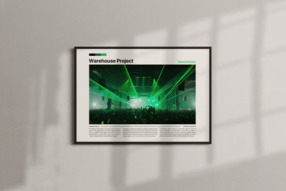 The Warehouse Project Poster